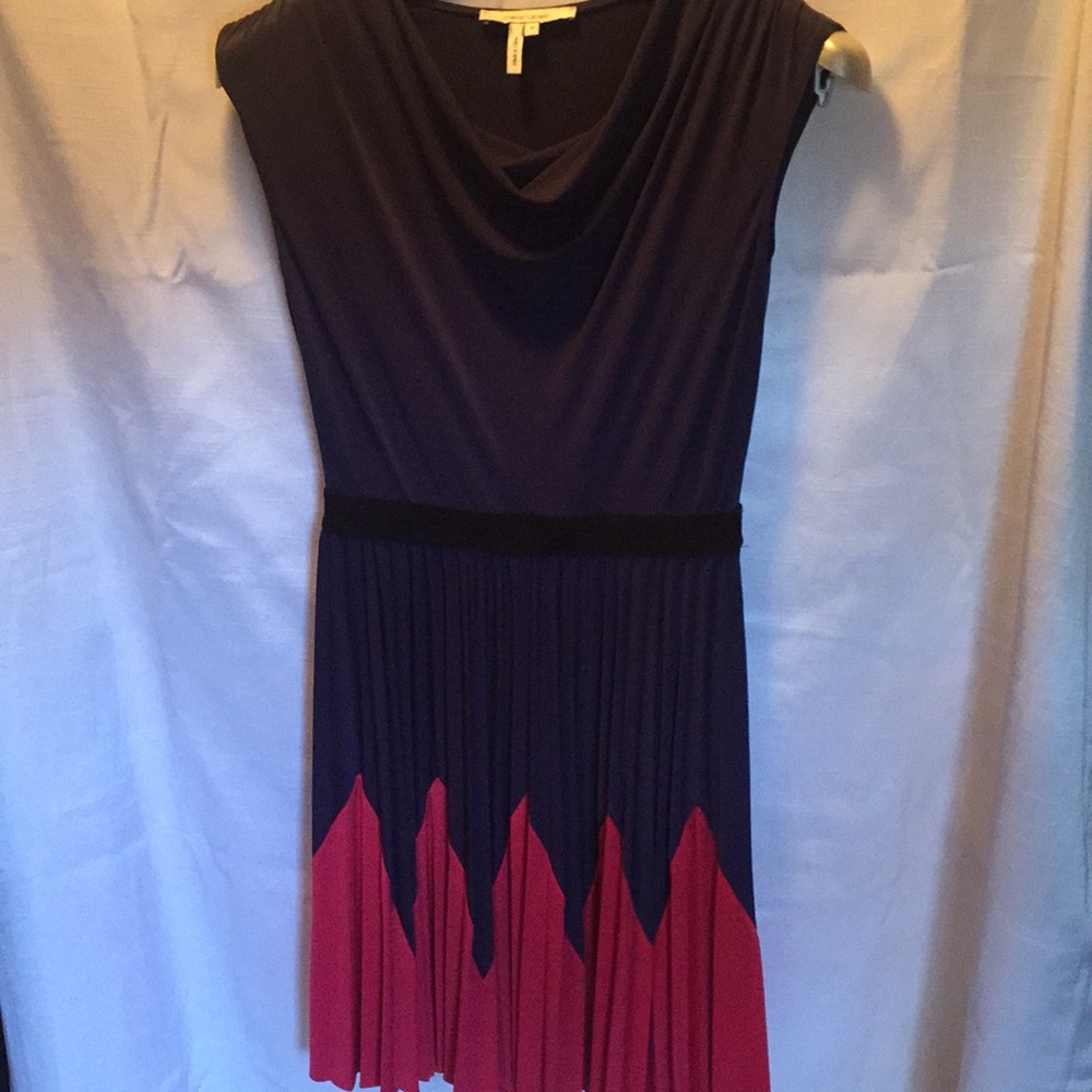 Max and Cleo cowl neck dress